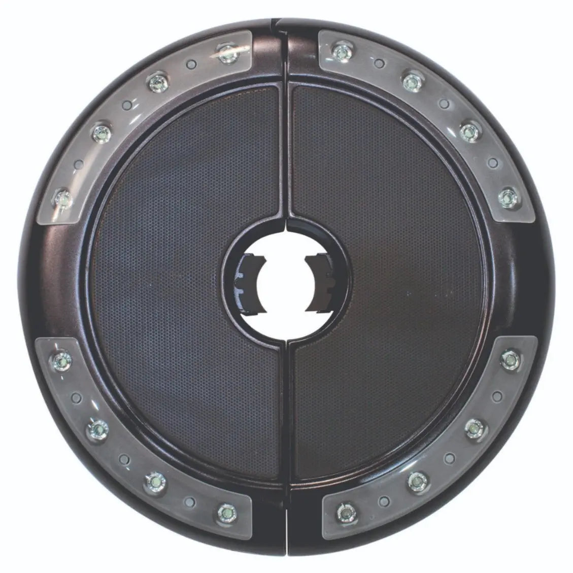 Treasure Garden Luna Umbrella Light with Bluetooth Speaker - Black Finish