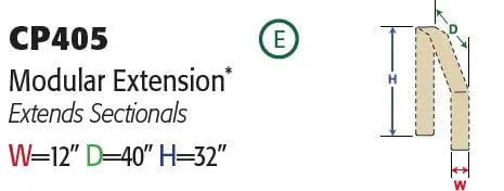 Treasure Garden Protective Cover for Sectional - Modular Extension Section - Image 2