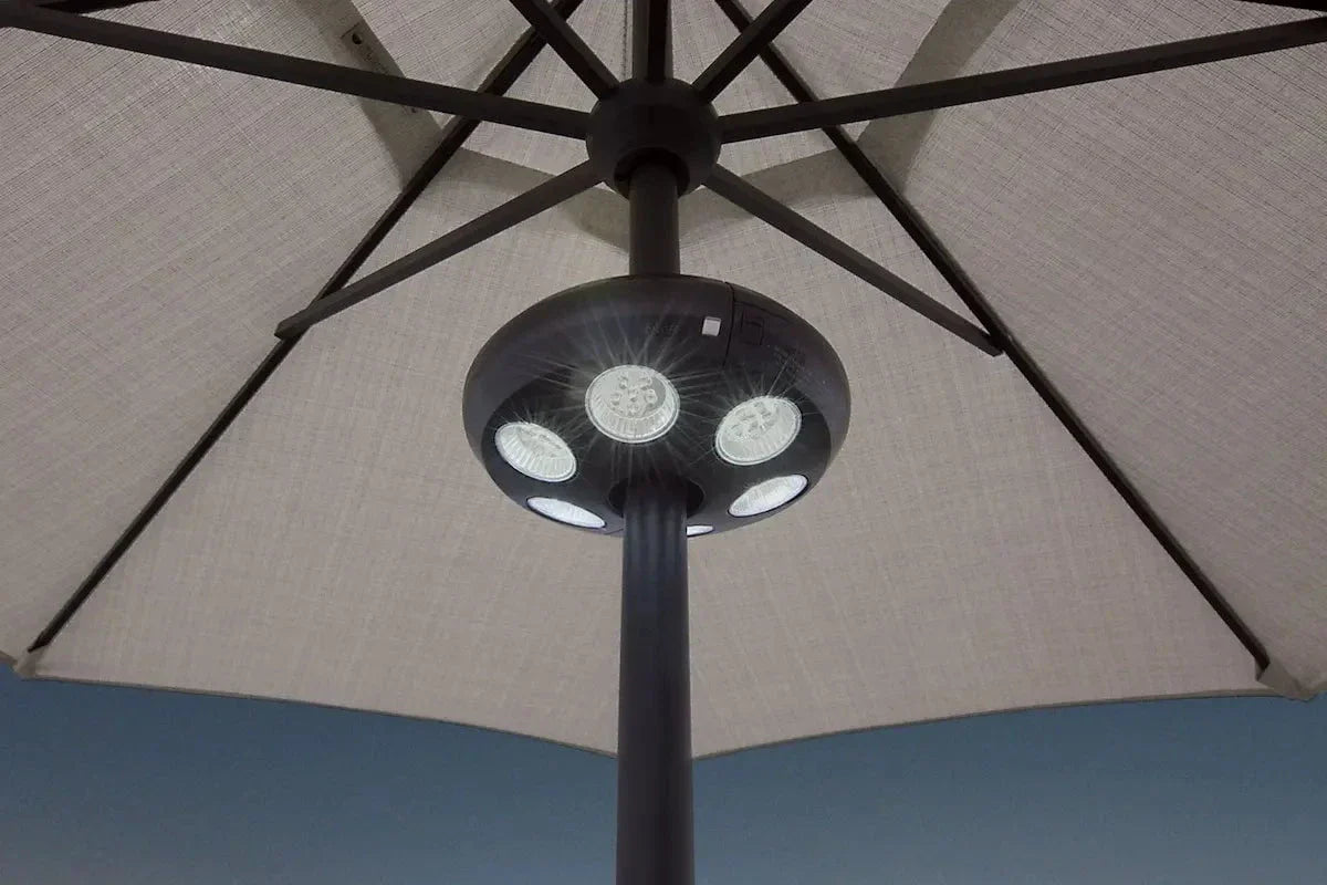 Treasure Garden Vega-L Umbrella Light with Black Finish - Image 4