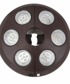 Treasure Garden Vega L Umbrella Light with Bronze Finish