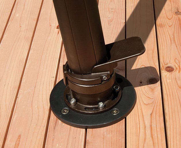 Treasure Garden Wood Mount Kit for AKZ Cantilever Umbrella