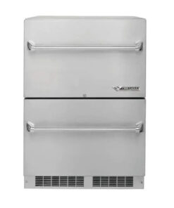 Twin Eagles 24 Outdoor Rated Two Drawer Refrigerator
