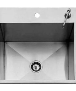 Twin Eagles 24 Outdoor Sink with Stainless Steel Cover. No Faucet