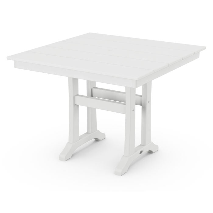 Polywood: Farmhouse Trestle 37 Dining Table - Image 7