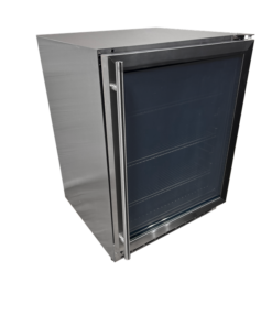 ***Renaissance: 24 Outdoor Glass Door Refrigerator - 5.01 CF