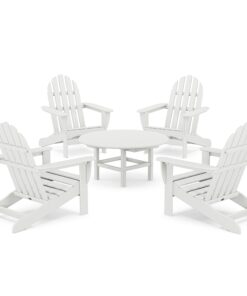 Polywoood: Classic Adirondack 5-Piece Conversation Set