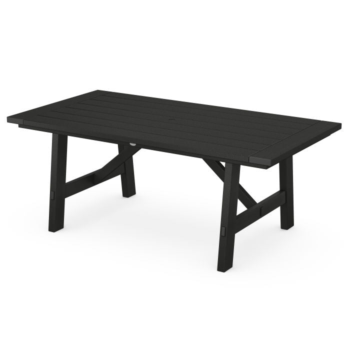 Polywood: Rustic Farmhouse 39 x 75 Dining Table - Image 11