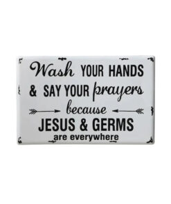 Wash Your Hands Wall Decor