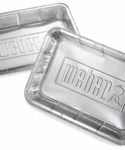 Weber Large Aluminum Drip Pans 10-pack