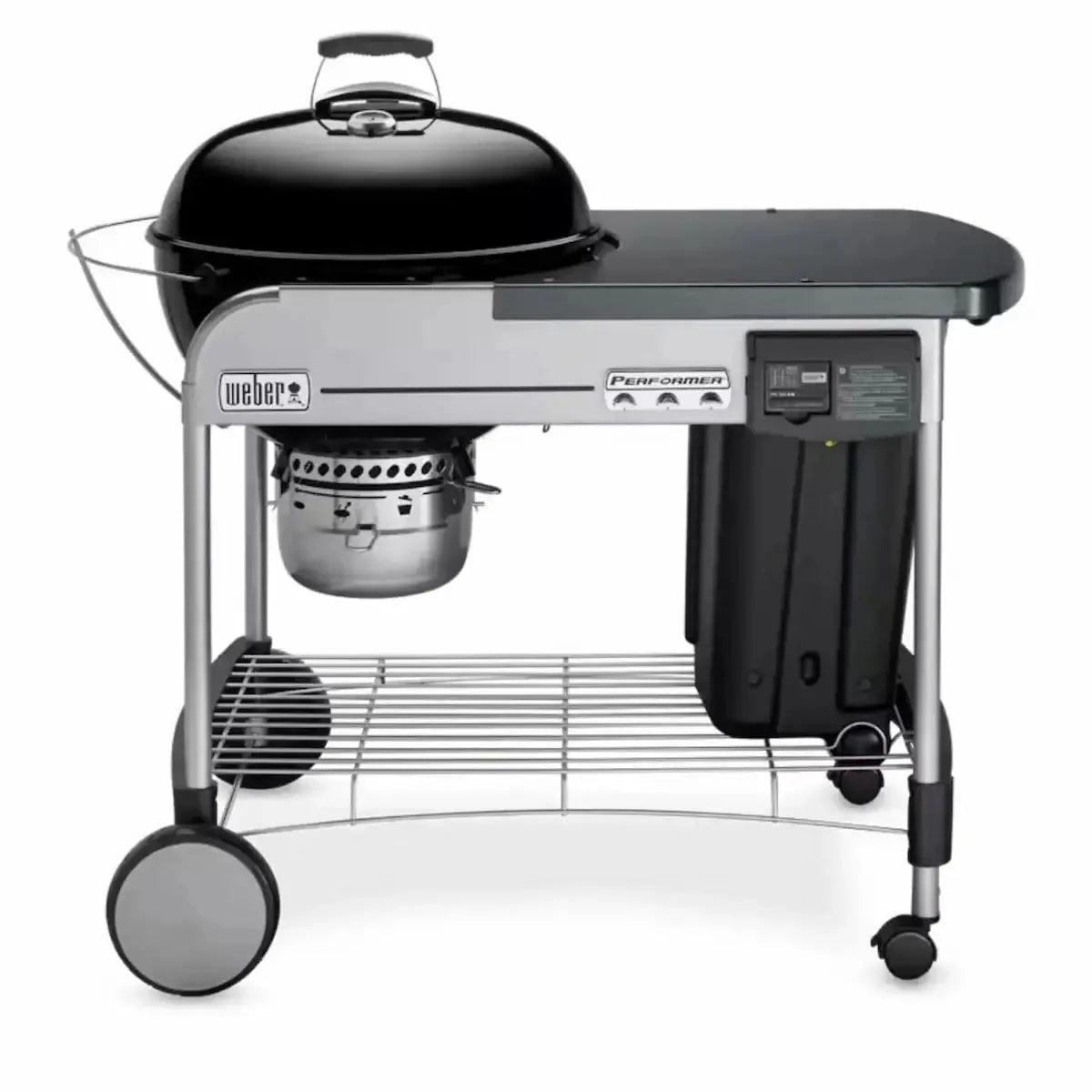 Weber Performer Deluxe Charcoal BBQ Grill. 22.5 in Black