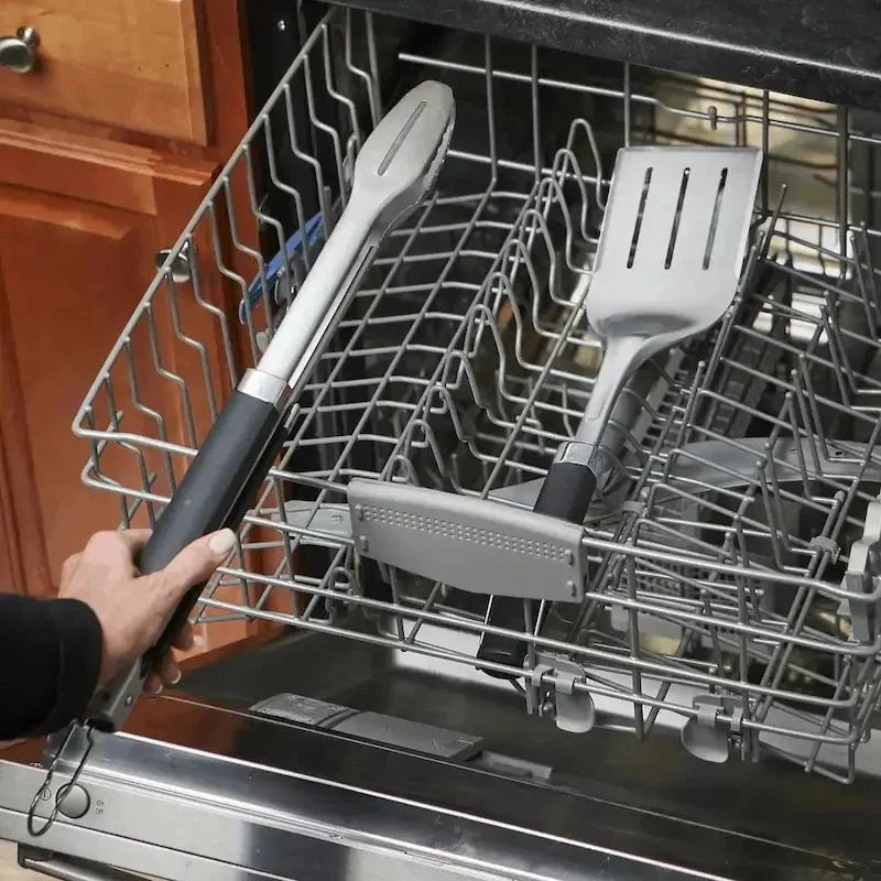 Weber Precision Grill Tongs & Spatula Set - Image 7