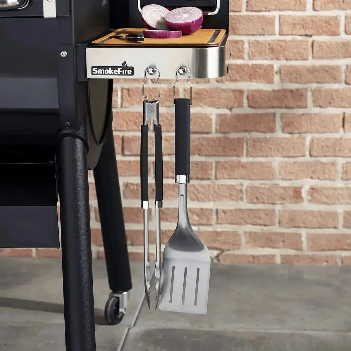 Weber Precision Grill Tongs & Spatula Set - Image 4