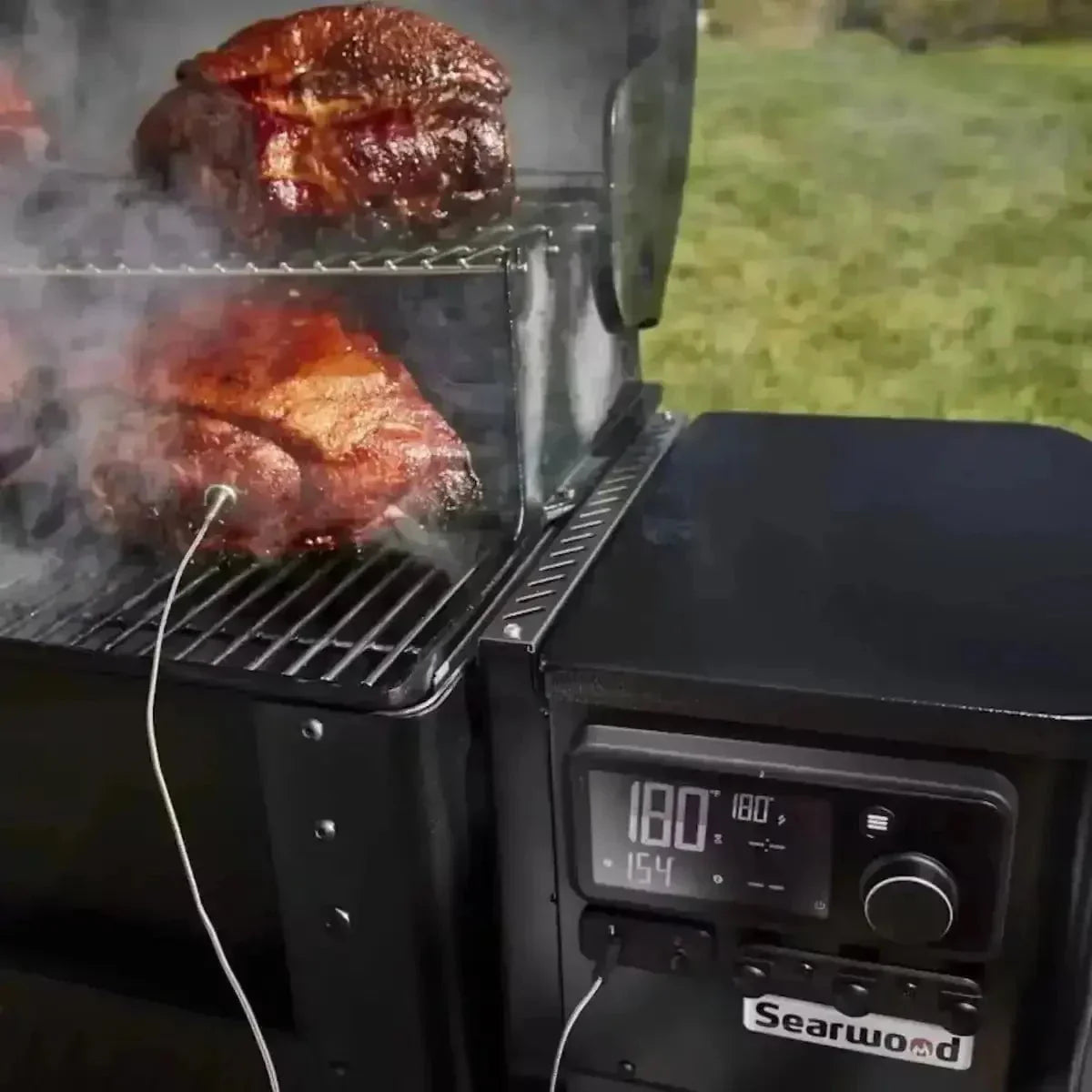 Weber Searwood XL 600 Pellet BBQ Grill - Image 11