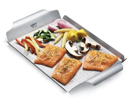 Weber Stainless Steel Deluxe Grilling Pan