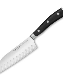 Wusthof 5 Classic Ikon Santoku Knife. Granton Edge