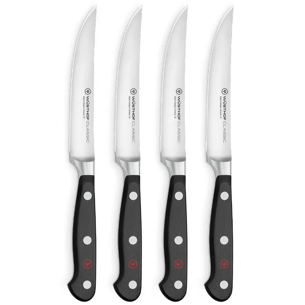 Wusthof Classic 4-Piece 4 1/2 Steak Knife Set