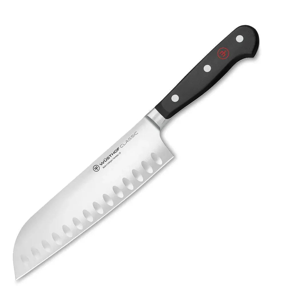 Wusthof Classic 7 Santoku Knife with Hollow Edge