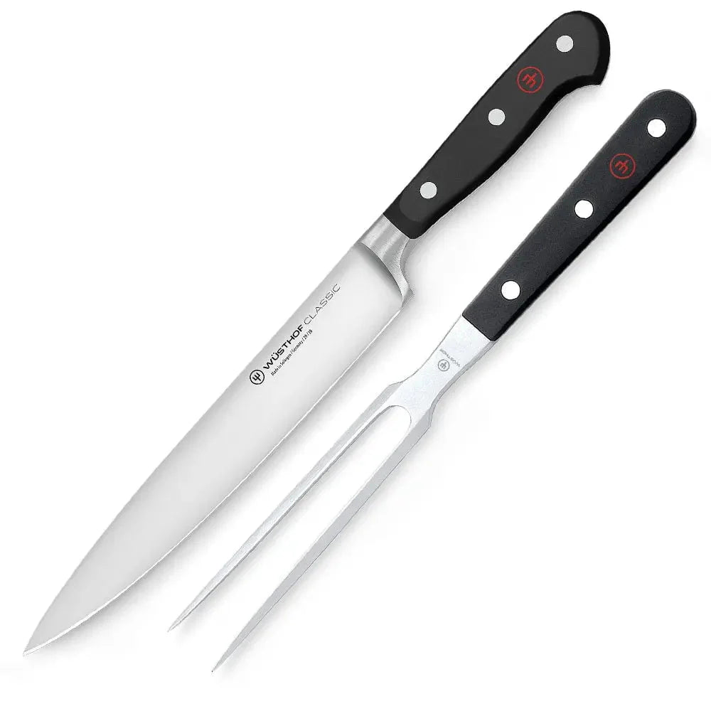 Wusthof Classic Two Piece Hollow Edge Carving Set