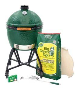 XL Big Green Egg in an intEGGrated Nest+Handler Package
