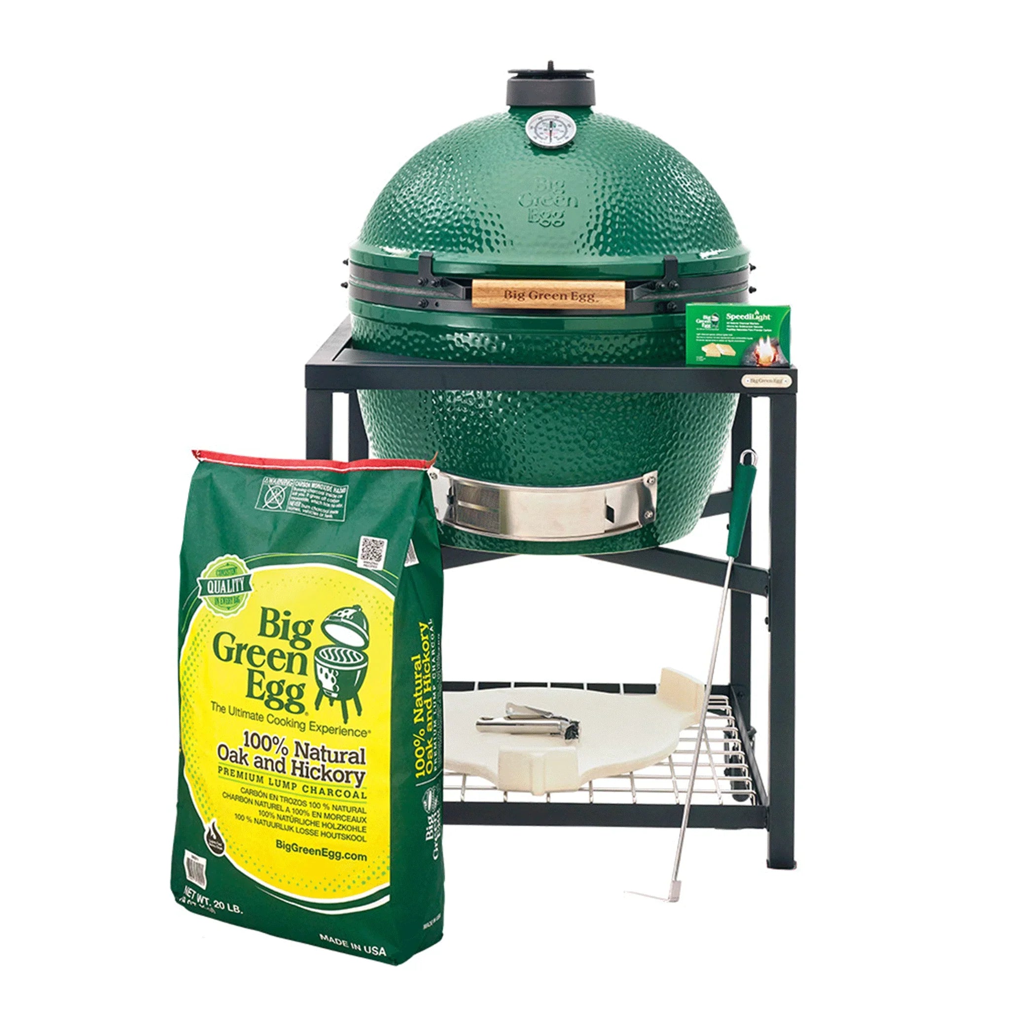 XL Big Green Egg in Modular Nest Package