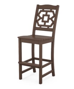 Polywood: Chinoiserie Bar Side Chair
