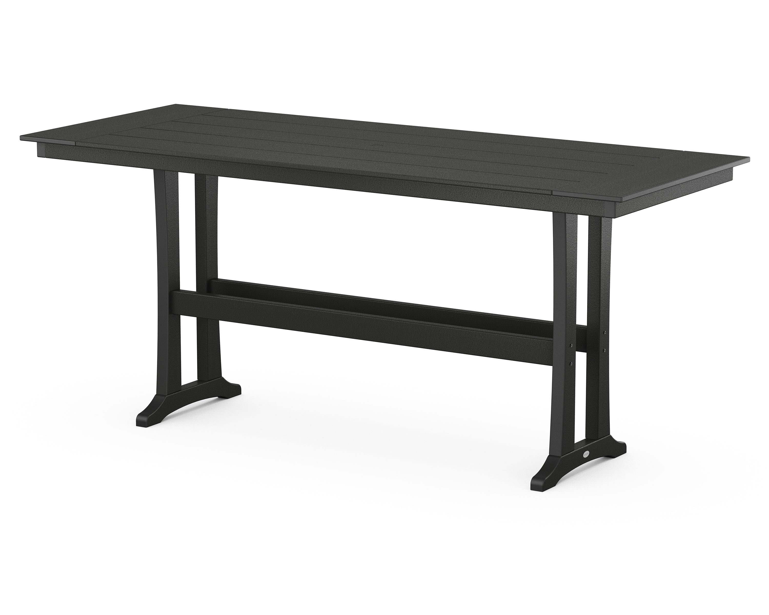 Polywood: Farmhouse Trestle 38 x 96 Bar Table - Image 12