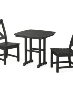 Polywood: Braxton Side Chair 3-Piece Dining Set