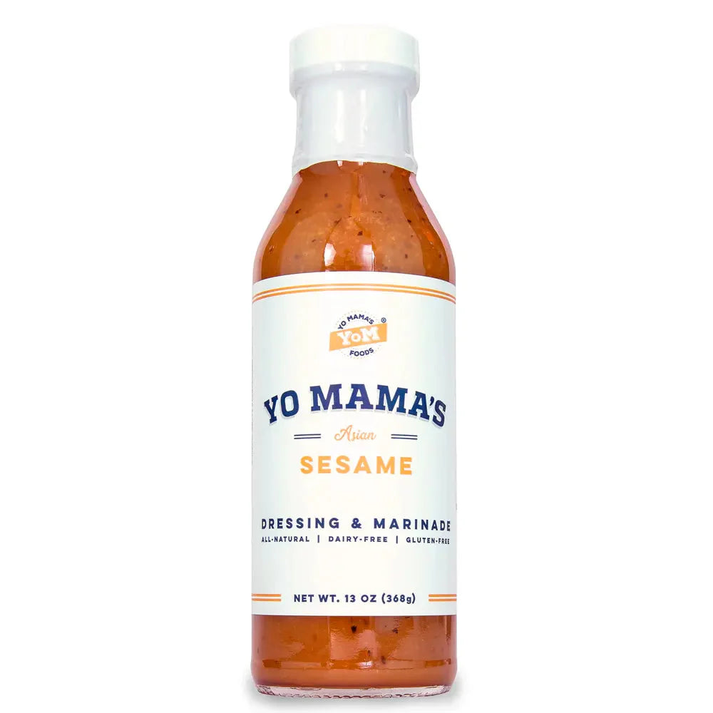 Yo Mama Asian Sesame Dressing and Marinade. 13oz