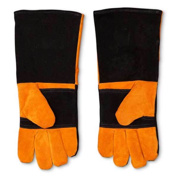 Yoder Smokers Long Leather BBQ Gloves - Image 3