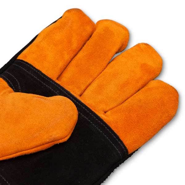 Yoder Smokers Long Leather BBQ Gloves - Image 4