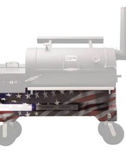 Yoder Smokers YS1500 Competition Cart Magnetic Wrap - American Flag
