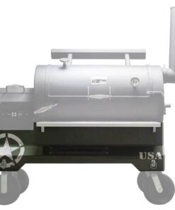 Yoder Smokers YS1500 Competition Cart Magnetic Wrap - Military Green