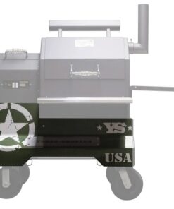 Yoder Smokers YS480 Competition Cart Magnetic Wrap - Military Green
