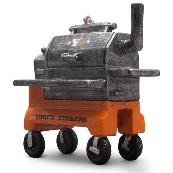 Yoder Smokers YS640 Competition Cart Christmas Ornament