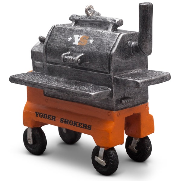 Yoder Smokers YS640 Competition Cart Christmas Ornament - Image 2