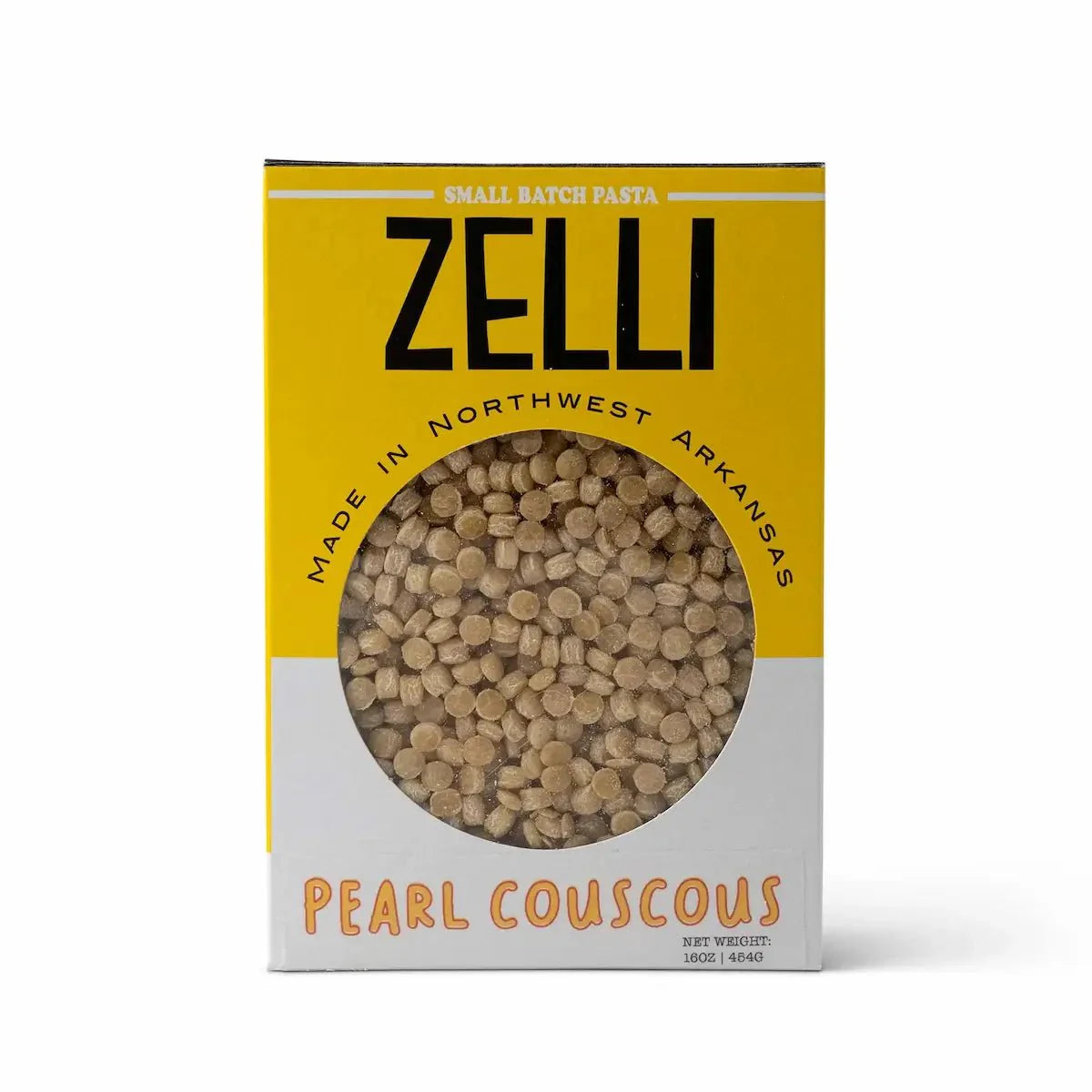 Zelli Pearl Couscous Dried Pasta. 16oz
