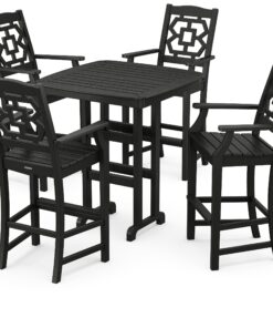 Polywood: Chinoiserie 5-Piece Bar Set