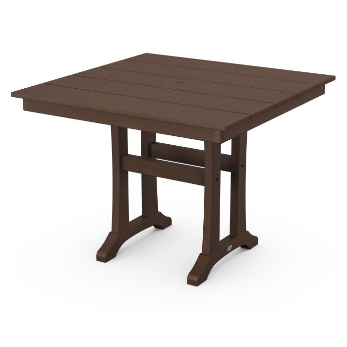 Polywood: Farmhouse Trestle 37 Dining Table - Image 19