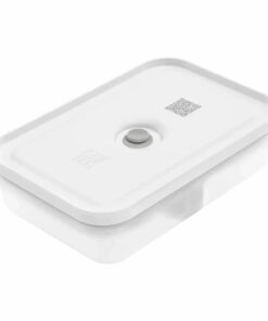 ZWILLING Fresh & Save Vacuum Lunch Box Large Flat Plastic Container - Semitransparent